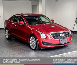 USED 2016 CADILLAC ATS LUXURY COLLECTION AWD | 2.0L TURBO ENG/SUNROOF