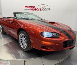 USED 2001 CHEVROLET CAMARO 2DR CONVERTIBLE Z28