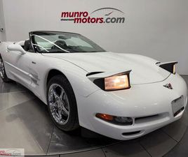 CORVETTE C5 CABRIO USED 2000 CHEVROLET CORVETTE 2DR CONVERTIBLE