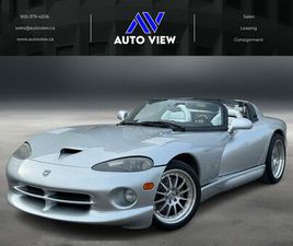 USED 1999 DODGE VIPER RT/10 **8L V10**CLEAN CARFAX**