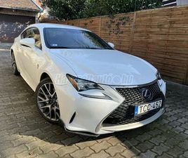 LEXUS RC 300H F SPORT NAVI CVT NAGY NAVIS.MAGÁNSZEMÉLYTŐL.TÉLI-NYÁRI GUMI.FEHÉR