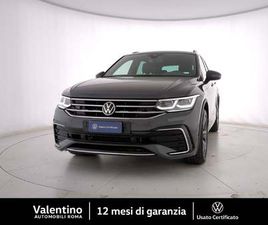 VOLKSWAGEN TIGUAN ALLSPACE VOLKSWAGEN TIGUAN ALLSPACE 2.0 TDI SCR DSG 4MOTION R-LINE DEL 2021 USATA A ROMA