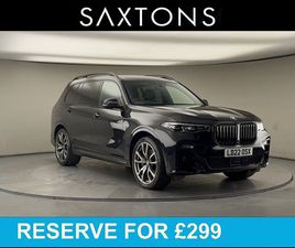 BMW X7 4.4 M50I V8 SUV 5DR PETROL AUTO XDRIVE EURO 6 (S/S) (530 PS) 22'' SUV 2021, 33328 MILES, £57000 - 33216389 - EXCHANGEANDMART.CO.UK