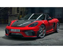 PORSCHE 718 BOXSTER SPYDER RS 718 SPYDER RS