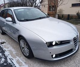 ALFA ROMEO 159 SW ALFA ROMEO 159 SW 2.4 JTD 20V DISTINCTIVE 200 LE, 6 SEBESSÉGES VÁLTÓ!
