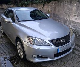 LEXUS IS IS 220D LEXUS IS 220D LUXURY - SOM MARK LEVINSON PELE E GPS MAIO/10
