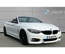 BMW 4 SERIES 420D M SPORT CONVERTIBLE 2.0 2DR