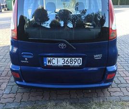 TOYOTA YARIS VERSO 1,3 KAT AUTOMAT CIECHANÓW • OLX.PL