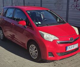 TOYOTA VERSO-S 1.4D KLIMATYZACJA ABS EL SZYBY KAMIENNA GÓRA • OLX.PL