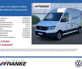 CRAFTER 35 2.0 TDI,AUTOMATIK,RADSTAND 3640MM AHK