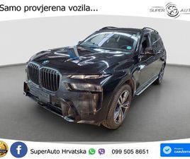 BMW X7 40I XDRIVE AUT. M SPORT 380 KS, 6-SJED+ZRAČNI+ACC+360+GR SJED+H, 2025 GOD.