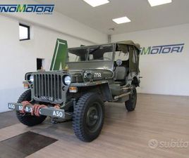 WILLYS MB JEEP WILLYS 2.2 ISCRITTA ASI + CARRELLO