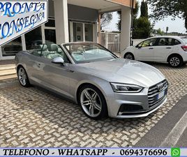 S LINE CABRIO 2.0 TAGLIANDI AUDI PERFETTI, PREZZO REALE