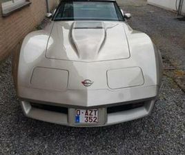 ② CHEVROLET CORVETTE C3. OVEREEN TE KOMEN NAAST DE WAGEN — OLDTIMERS & ANCÊTRES — 2EMEMAIN