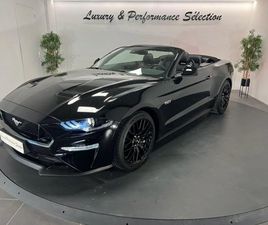 FORD MUSTANG CABRIO FORD MUSTANG CABRIOLET PHASE 2 GT 5.0 V8 450CH BVA10 - 1°MAIN - 19000KM - PAS DE MALUS