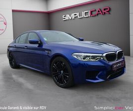 BMW M5 F90 600 CH BVA8 CAMÉRA 360° TOIT OUVRANT GARANTIE 12 MOIS SIÈGES CHAUFFANTS