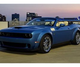 4,900-MILE 2023 DODGE CHALLENGER R/T SCAT PACK WIDEBODY CONVERTIBLE CONVERSION
