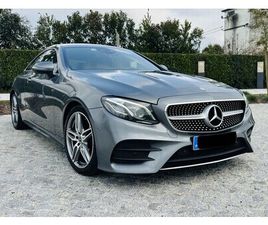 MERCEDES-BENZ E 220 COUPE AMG LINE UM DONO NACIONAL DEZEMBRO/17