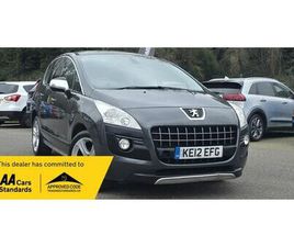 2012 PEUGEOT 3008 CROSSOVER 1.6TD ALLURE