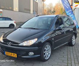 PEUGEOT 206 SW - 2.0 GTI*NAP*APK*AIRCO*RIJD REM SCHAKEL ZEER GOED*INRUIL MOG
