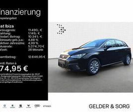 SEAT IBIZA TGI XCELLENCE 1.0 TGI GJR*EPH*DAB+*NAVI