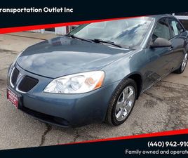 USED 2006 PONTIAC G6 GT W/ PREMIUM VALUE PACKAGE 2 EASTLAKE OH 44095