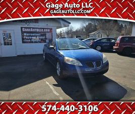 USED 2006 PONTIAC G6 GT W/ PREMIUM VALUE PACKAGE MISHAWAKA IN 46544