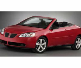 USED 2006 PONTIAC G6 GTP W/ PREMIUM VALUE PACKAGE MEMPHIS TN 38125