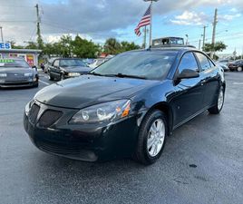 USED 2008 PONTIAC G6 SEDAN POMPANO BEACH FL 33064