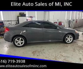 USED 2009 PONTIAC G6 SEDAN W/ SPORT PACKAGE 2 GRAND RAPIDS MI 49548