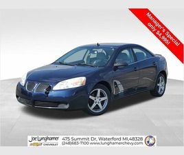 USED 2009 PONTIAC G6 SEDAN W/ SPORT PACKAGE 2 WATERFORD MI 48328