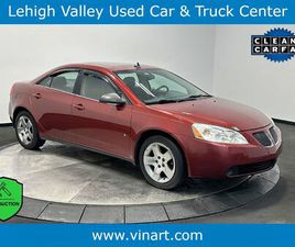 USED 2009 PONTIAC G6 SEDAN W/ SUN AND SOUND PACKAGE EMMAUS PA 18049