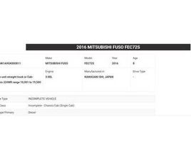 MITSUBISHI FUSO MODEL FEC72S