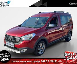 DACIA DOKKER 1.3 TCE AMBIANCE *NAVI+CAMERA*AIRCO*CRUISE CONTROL*TEL BLUETOOTH*MOOIE AUTO!