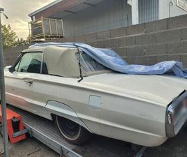 FORD THUNDERBIRD CABRIO BJ 65 H ZULASSUNG