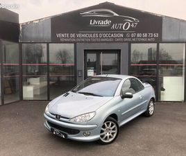 PEUGEOT 206 CC 1.6 110 CH CABRIOLET - GARANTIE