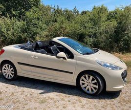 PEUGEOT 207 CC 207 CABRIOLET PARFAIT ÉTAT , CONTRÔLE TECHNIQUE EN DATE DE JUIN 2025 VIERGE , SIÈGES CUIR