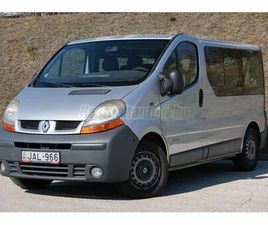 RENAULT TRAFIC 1.9 DCI L1H1 PASSENGER MAGYAR// KLÍMA// FRISSMŰSZAKI// 9 SZEMÉLY// VONÓHOROG
