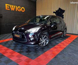 DS AUTOMOBILES DS 3 CABRIO 1.6 HDI 120CH - SPORT CHIC - CARPLAY - CUIR - PHARES LED