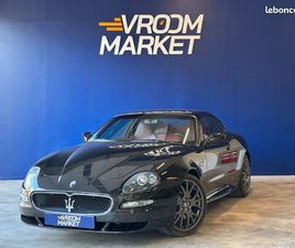 MASERATI GRANSPORT 401CH - 2006 - 72 000 KM - RADAR DE RECUL - PACK CARBONE - CUIR ETENDU