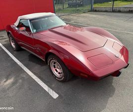 CHEVROLET CORVETTE C3 STINGRAY V8 CABRIOLET BOÎTE MÉCANIQUE 1975 CAB