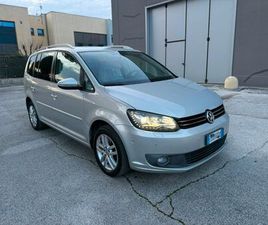 VW TOURAN 1.4 2013 12 MESI DI GARANZIA