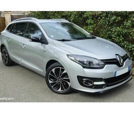 RENAULT MEGANE III BREAK EDITION BOSE 1.6L DCI 130CV, FAIBLE KMS 91.000, BOITE 6 VITESSES, GPS, CUIR, CAMERA, SYSTEM AUDIO BOSE, ENTRETIENS COMPLET + FACTURES, 