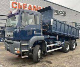 MAN TGA 33.363 6X6 KIPPER 12M³ MANUAL FULL STEEL (BJ 2003) — VRACHTWAGENS — MARKTPLAATS