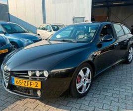 ALFA ROMEO 159 SPORTWAGON 2.2 JTS SELESPEED TI 2010 ZWART XE — ALFA ROMEO — MARKTPLAATS