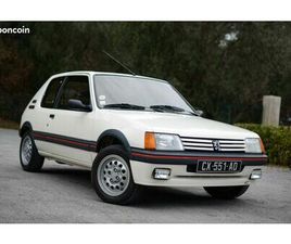 PEUGEOT 205 GTI PEUGEOT 205 GTI 1.6L 115CV - TRES BEL EXEMPLAIRE - CG COLLECTION