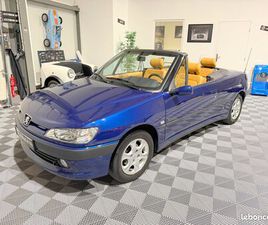 PEUGEOT 306 CABRIOLET SAINT-TROPEZ, 1ÈRE MAIN, 57 785 KM, CUIR..