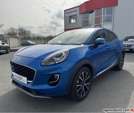 FORD PUMA II 1.0 125 FLEXIFUEL MHEV TITANIUM | ENTRETIEN FORD | HAYON ELECTRIQUE | GARANTIE 6 MOIS