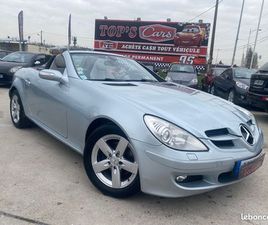 MERCEDES CLASSE SLK II 200 KOMPRESSOR * BOITE AUTO * CLIM GPS CUIR XENON BLUETOOTH RADAR JANTES ALU * CARNET + FACTURES D'ENTRETIEN À JOUR * GARANTIE 12 MOIS * 