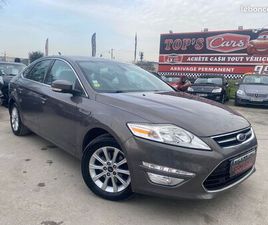 FORD MONDEO III 2.0 TDCI 140CH TITANIUM * GPS CLIM RÉGULATEUR BLUETOOTH JANTES ALU * 1 ÈRE MAIN * CRIT'AIR 2 * CARNET + HISTORIQUE D'ENTRETIEN À JOUR